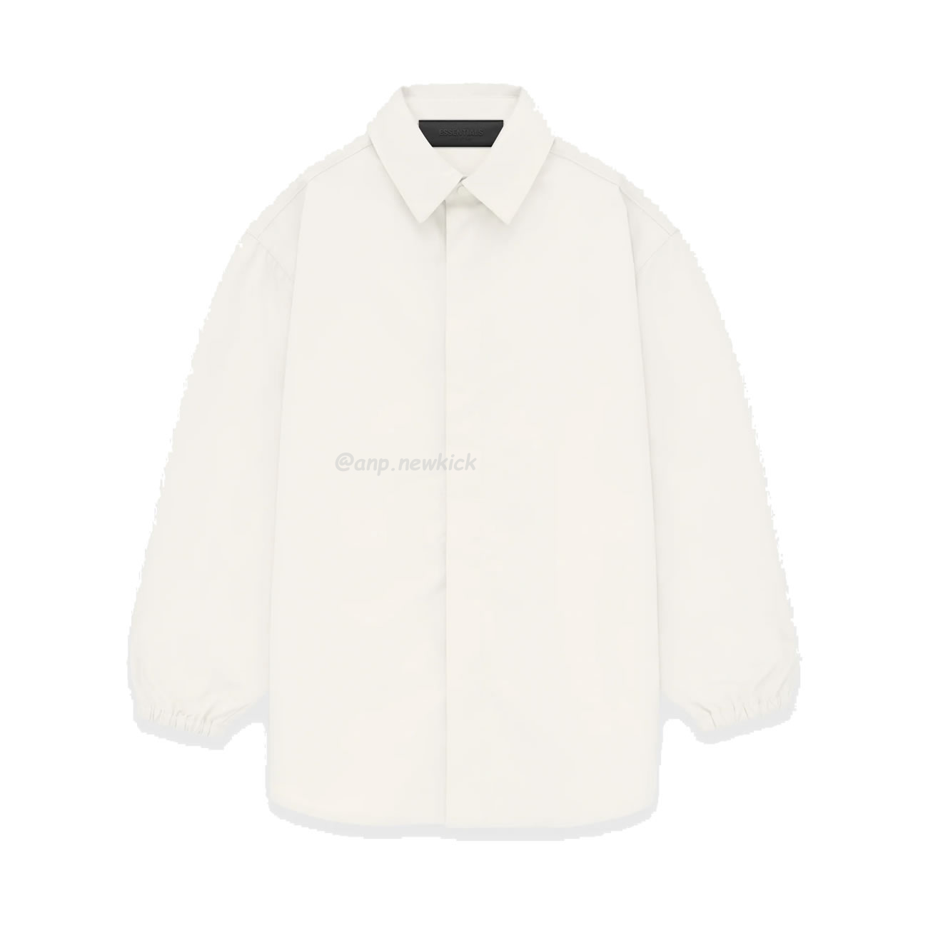 Fear Of God Essentials Fog 23fw Tie Cuffed Shirt Black Apricot Gray S Xl (6) - www.newkick.vip
